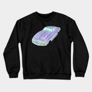 Vintage Purple Chevy Impala Crewneck Sweatshirt